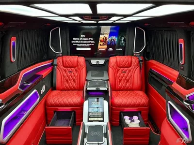 Mercedes Benz V 250 AVANTGARDE/E VIP BUSINESS VAN –  FULL LUXURY OPTION | BRAND NEW | GCC | 2023 ORIGINAL BRABUS BODY KIT WITH CERTIF-6