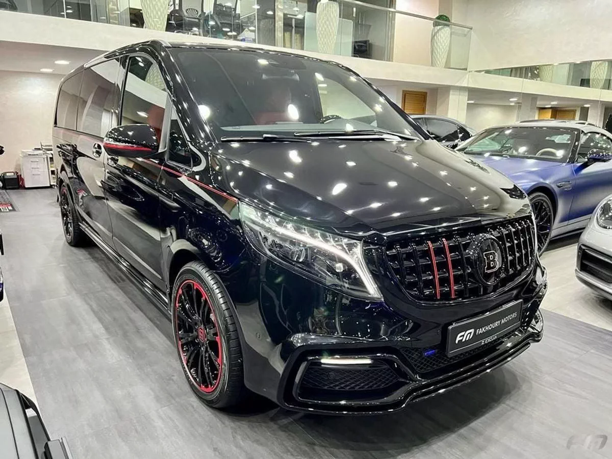 Mercedes Benz V 250 AVANTGARDE/E VIP BUSINESS VAN –  FULL LUXURY OPTION | BRAND NEW | GCC | 2023 ORIGINAL BRABUS BODY KIT WITH CERTIF-2-0