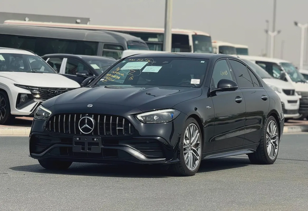 BENZ C43 | ///AMG | 2023 | BROWN INTERIOR | ONLY : 27,596 KM | JAPAN IMPORT | CLEAN TITLE