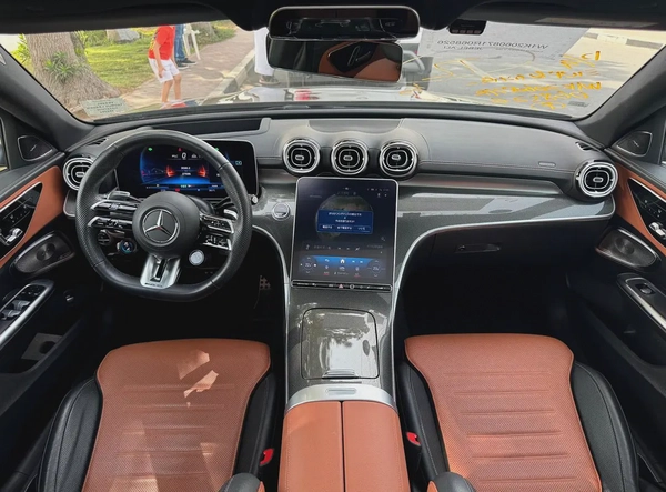 BENZ C43 | ///AMG | 2023 | BROWN INTERIOR | ONLY : 27,596 KM | JAPAN IMPORT | CLEAN TITLE