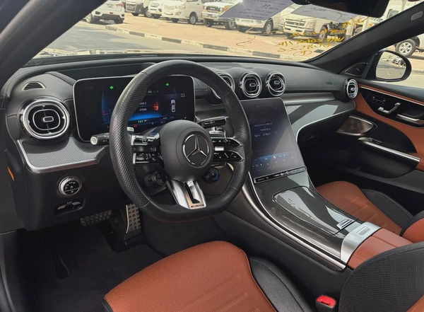 BENZ C43 | ///AMG | 2023 | BROWN INTERIOR | ONLY : 27,596 KM | JAPAN IMPORT | CLEAN TITLE