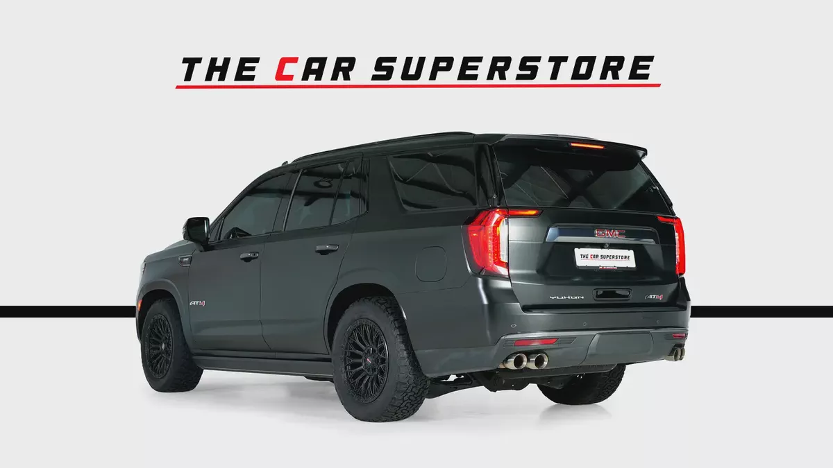 GMC Yukon AT4- GCC-6.2L- Full service history in Agency-Dealer warranty till August 2033-5-5