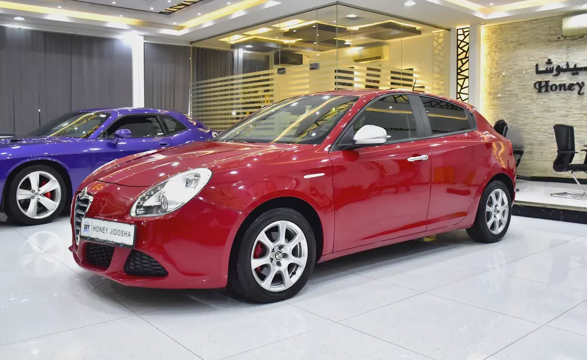 EXCELLENT DEAL for our Alfa Romeo Giulietta ( 2013 Model ) in Red Color Japanese Specs-1-1