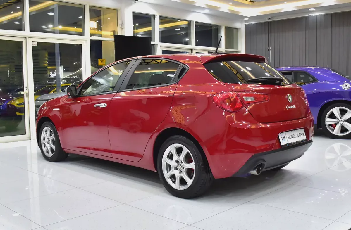EXCELLENT DEAL for our Alfa Romeo Giulietta ( 2013 Model ) in Red Color Japanese Specs-6-6