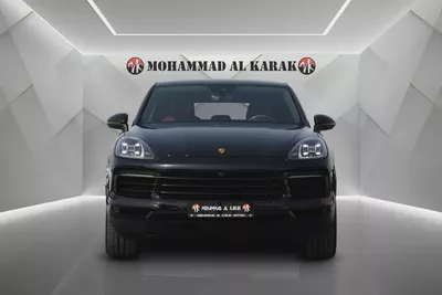 PORSCHE CAYENNE COUPE - 2022 - GCC - FULLY LOADED - ORIGINAL PAINT - AGENCY MAINTAINED-0