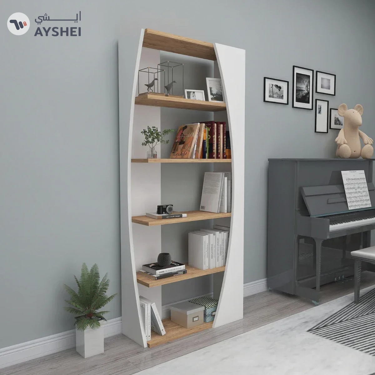 Nestor Book Cabinet-3-3