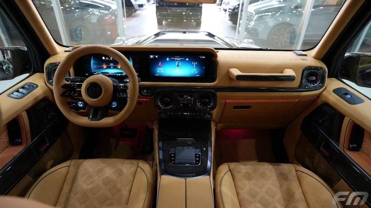 Mercedes Benz G63 AMG BRABUS G800 ORIGINAL BRABUS G800 MASTERPIECE 2025 WITH CERTIFICATE-9-0