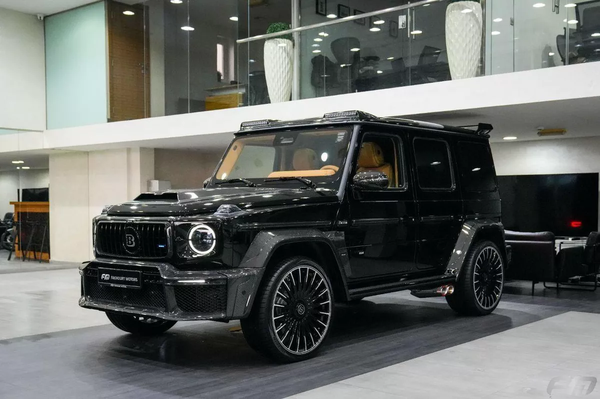 Mercedes Benz G63 AMG BRABUS G800 ORIGINAL BRABUS G800 MASTERPIECE 2025 WITH CERTIFICATE