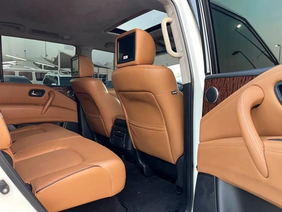 نيسان بترول 2018 ابيض تيتانيوم Nissan Patrol LE Titanium 2018, GCC Specs-12