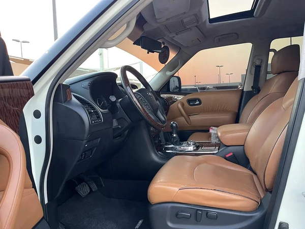 نيسان بترول 2018 ابيض تيتانيوم Nissan Patrol LE Titanium 2018, GCC Specs