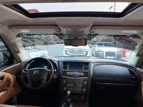نيسان بترول 2018 ابيض تيتانيوم Nissan Patrol LE Titanium 2018, GCC Specs