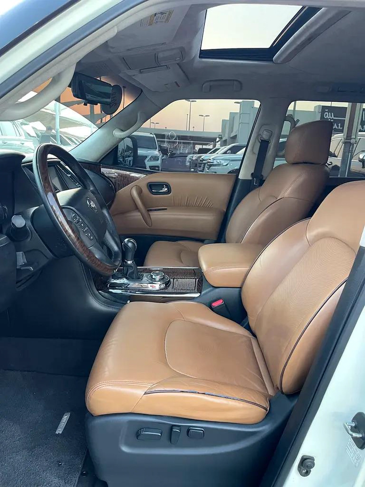 نيسان بترول 2018 ابيض تيتانيوم Nissan Patrol LE Titanium 2018, GCC Specs-6-6