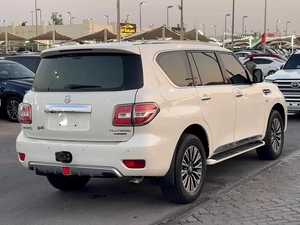 نيسان بترول 2018 ابيض تيتانيوم Nissan Patrol LE Titanium 2018, GCC Specs
