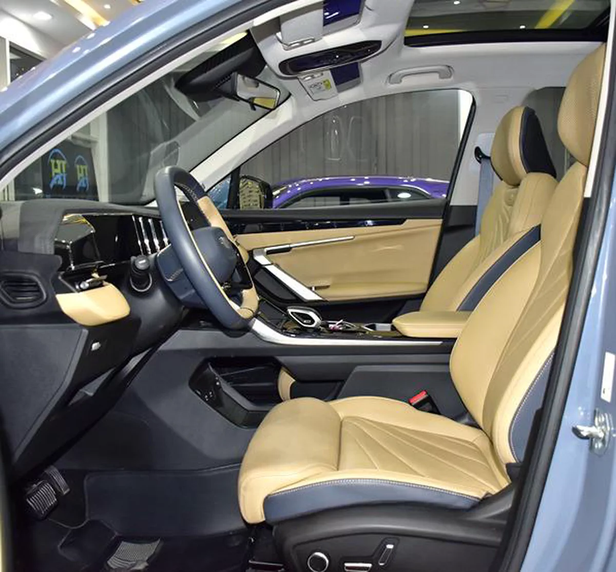 Geely Starray ( 2025 Model ) in Blue Color GCC Specs-8-8