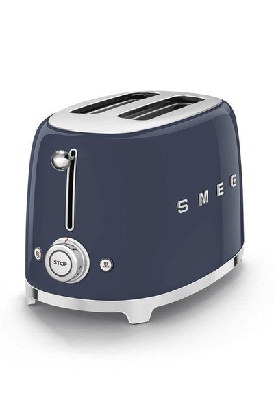 Smeg 50's Style 2 Slice Toaster (Navy Blue) 950 W TSF01NBAU Navy Blue-3