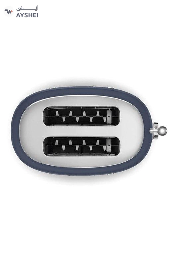 Smeg 50's Style 2 Slice Toaster (Navy Blue) 950 W TSF01NBAU Navy Blue