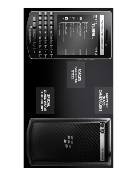 BlackBerry Porsche Design P9983 Black 2GB RAM 64GB 4G LTE, En-Ar Keyboard-3