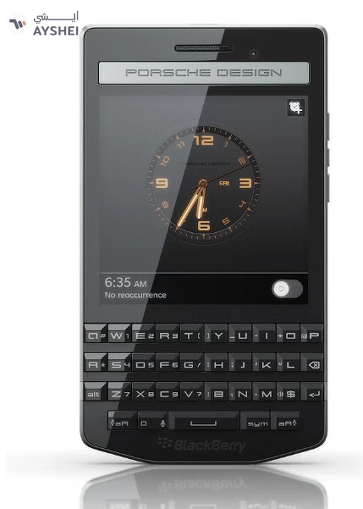 BlackBerry Porsche Design P9983 Black 2GB RAM 64GB 4G LTE, En-Ar Keyboard-0-0