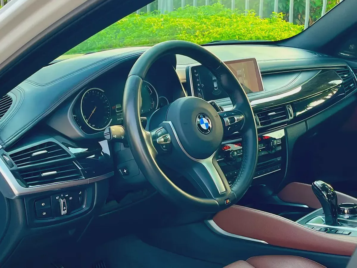 Pristine BMW X6 M 2018 |.No paint  Accident. GCC Specs | Low Mileage-7-7