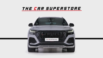 Audi RSQ8-GCC-Nardo Grey-AKRAPOVIC Sports Exhaust System-Black Interior-2