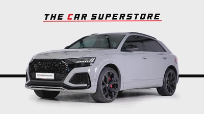 Audi RSQ8-GCC-Nardo Grey-AKRAPOVIC Sports Exhaust System-Black Interior-3