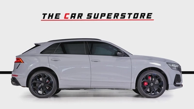Audi RSQ8-GCC-Nardo Grey-AKRAPOVIC Sports Exhaust System-Black Interior-8