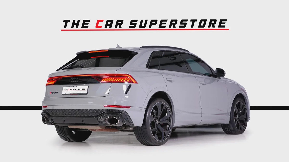 Audi RSQ8-GCC-Nardo Grey-AKRAPOVIC Sports Exhaust System-Black Interior-7-7
