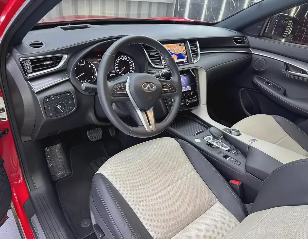 Infiniti QX55 LUXE | GCC | Low Mileage | Original Paint | 5 years Warranty and service contract-9-9