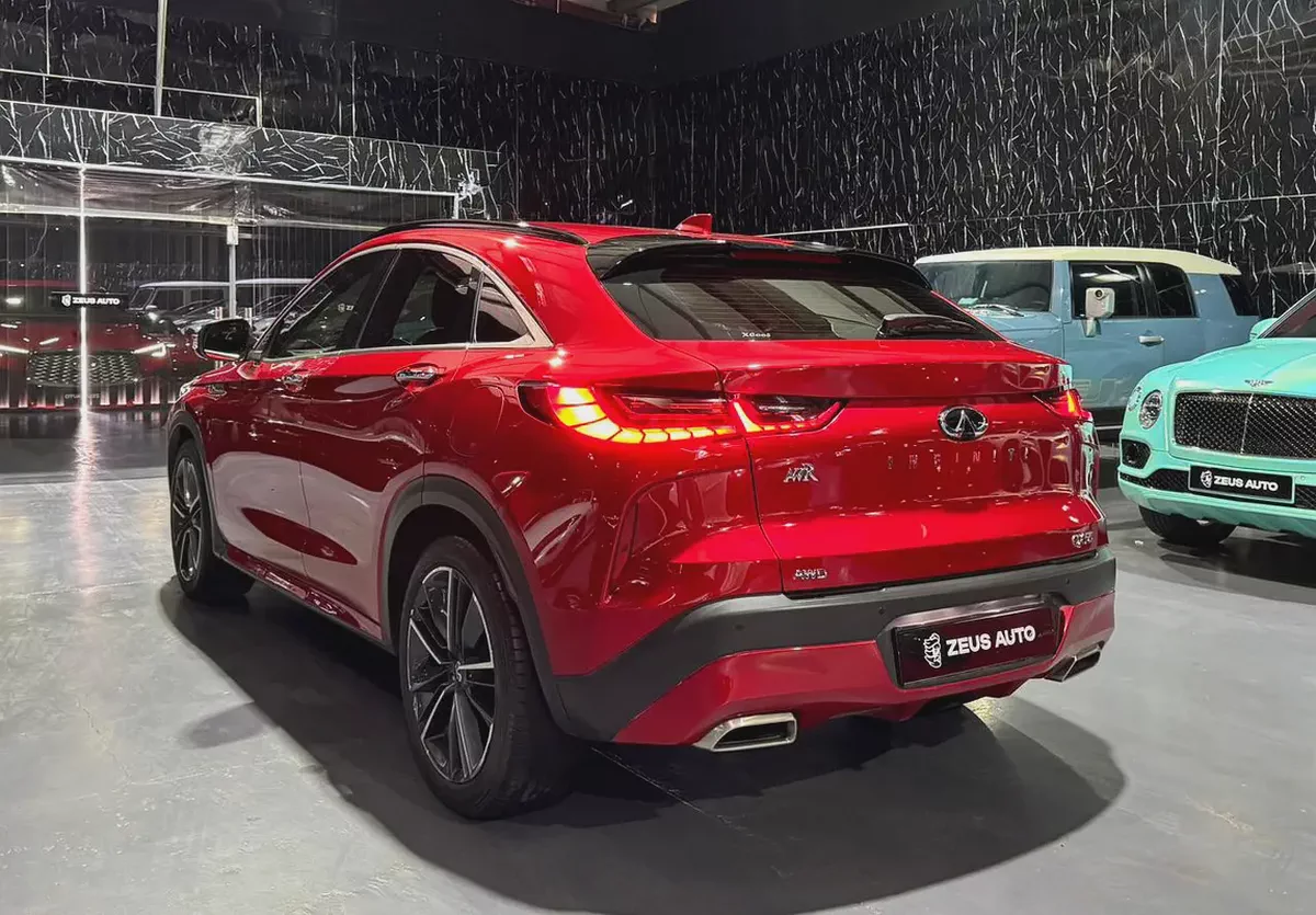 Infiniti QX55 LUXE | GCC | Low Mileage | Original Paint | 5 years Warranty and service contract-5-5