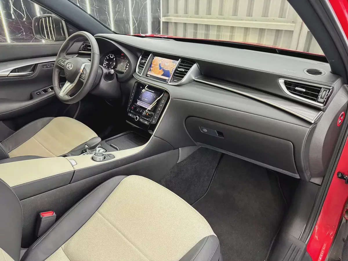 Infiniti QX55 LUXE | GCC | Low Mileage | Original Paint | 5 years Warranty and service contract-8-8