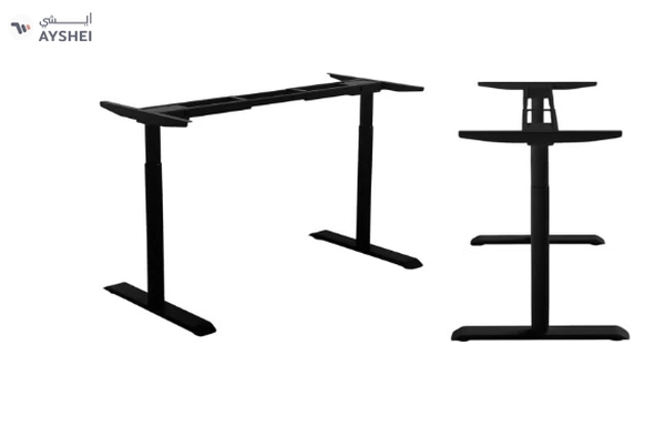 Navodesk Basic Standing Desk Frame, Manual Height Adjustable Sit to Stand Desk