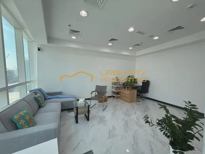 Spacious Office in B2B Tower: Fully Fitted, Networked & Covered Parking-1