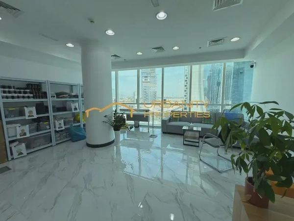 Spacious Office in B2B Tower: Fully Fitted, Networked & Covered Parking