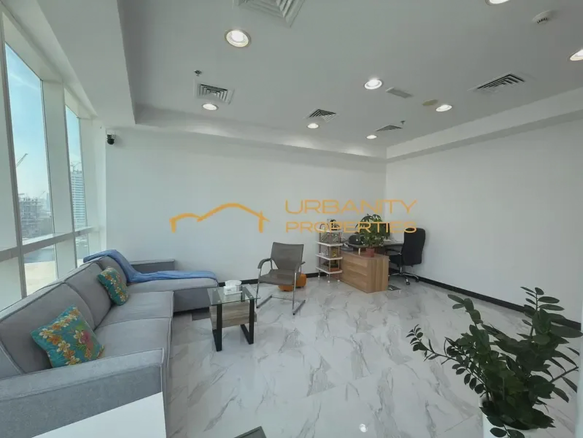 Spacious Office in B2B Tower: Fully Fitted, Networked & Covered Parking