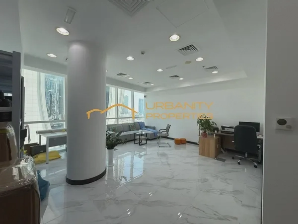Spacious Office in B2B Tower: Fully Fitted, Networked & Covered Parking