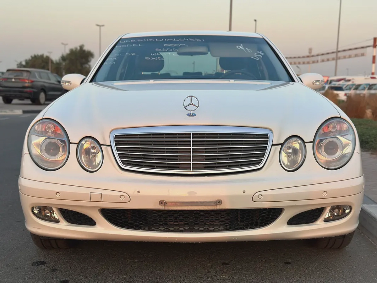 M BENZ E240 JAPAN IMPORTED 2005 SUNROOF PARKING CENSOR-11-11