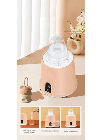Kiddoz Electric Baby Milk Warmer, Rose Pink-3