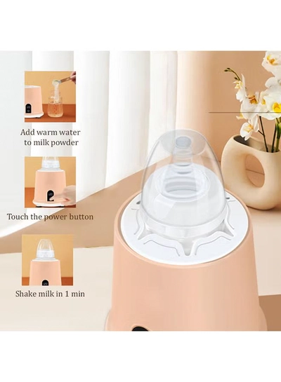Kiddoz Electric Baby Milk Warmer, Rose Pink-1