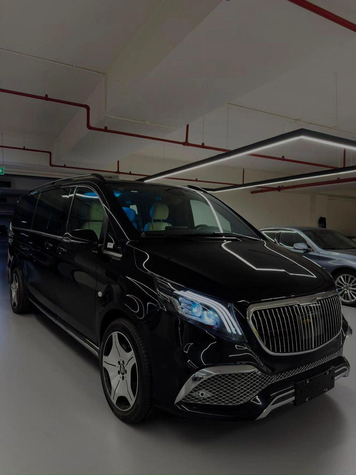 Mercedes Benz Vito VIP MERCEDES VITO VIP || V350L BLACK 2024 NEW-2-0