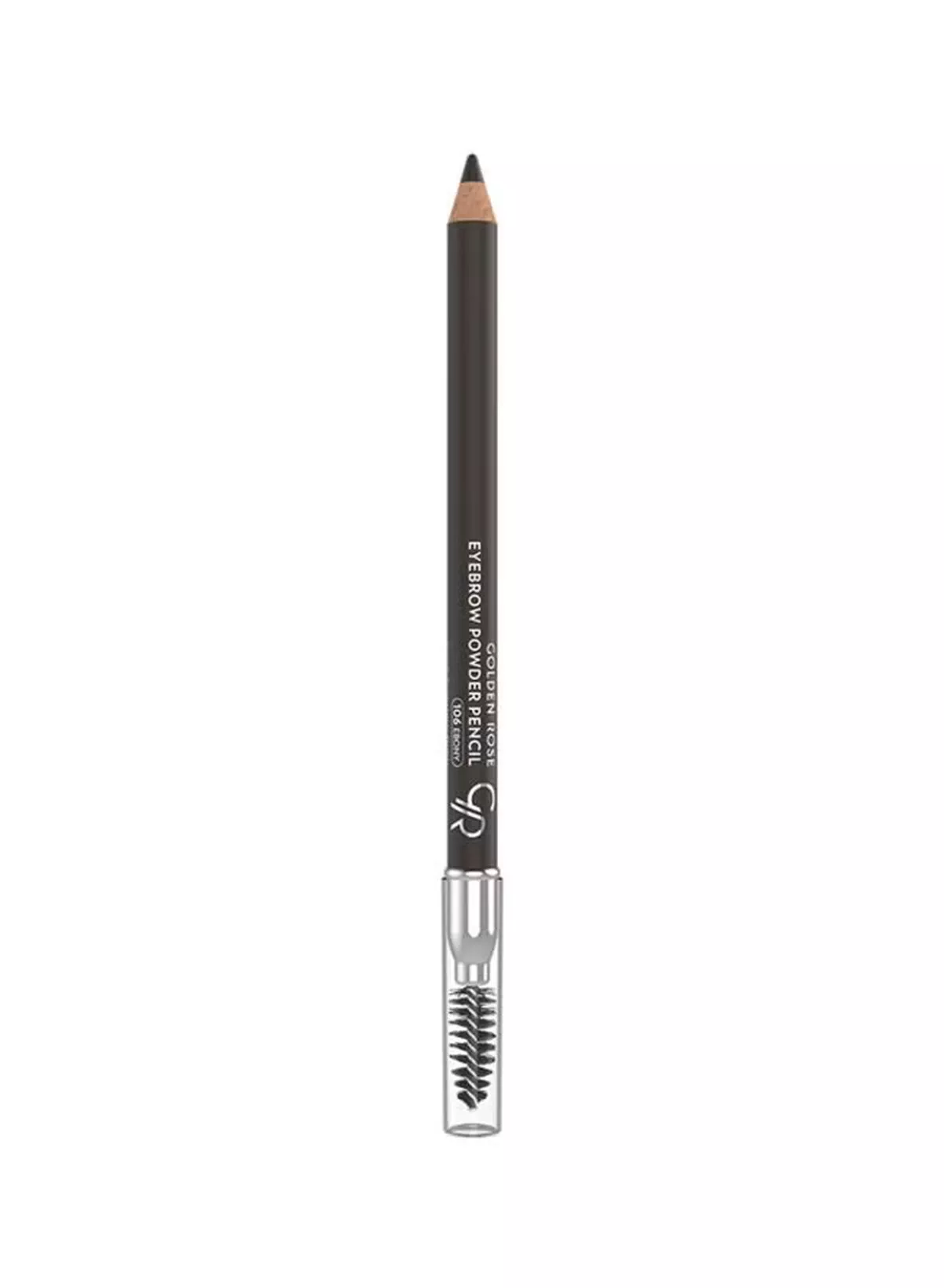 Golden Rose Long Lasting Eyebrow Powder Pencil 106 Ebony