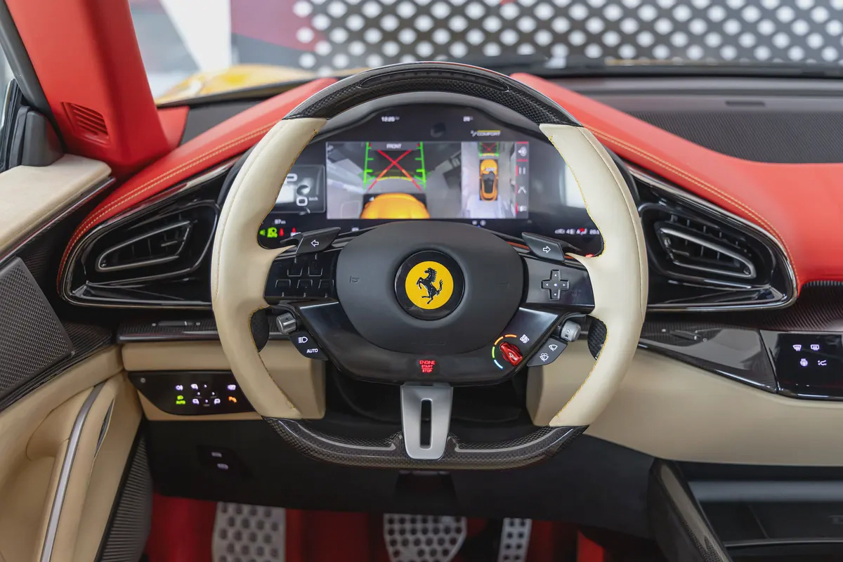 FERRARI PUROSANGUE | FULL CARBON INTERIOR | FULLY LOADED | 2025 (Warranty  Service Contract)-12-12