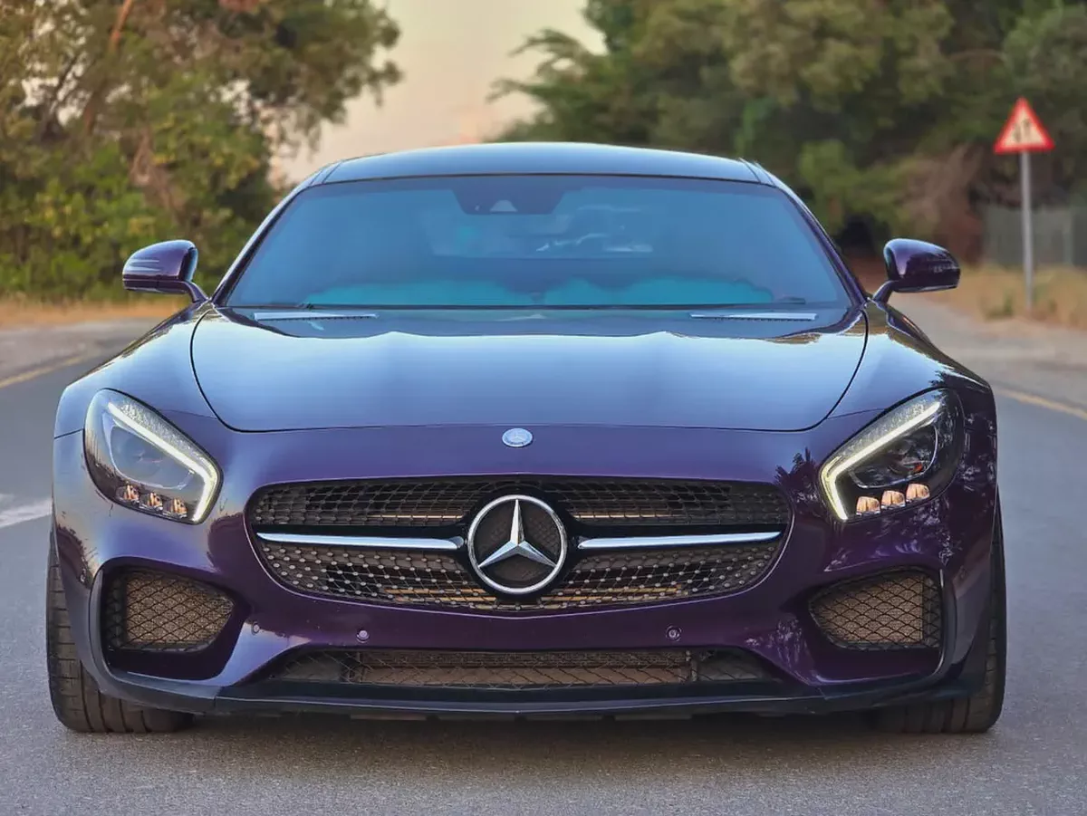 2016 AMG GT S | GCC Specs | Accidents free | Original paint-1-1