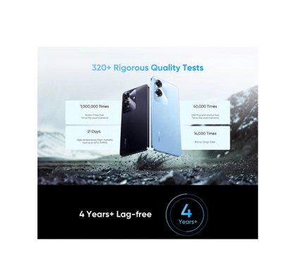 realme Note 60 Dual SIM Voyage Blue 4GB RAM 128GB 4G - Middle East Version-2