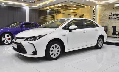 AED 872 EMi at 0% DP | Toyota Corolla Hybrid ( 2020 Model ) in White Color GCC Specs-1