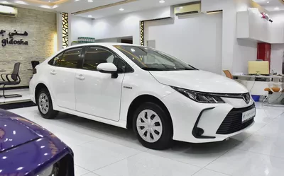AED 872 EMi at 0% DP | Toyota Corolla Hybrid ( 2020 Model ) in White Color GCC Specs-2