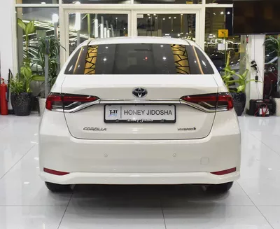 AED 872 EMi at 0% DP | Toyota Corolla Hybrid ( 2020 Model ) in White Color GCC Specs-4