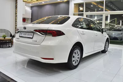 AED 872 EMi at 0% DP | Toyota Corolla Hybrid ( 2020 Model ) in White Color GCC Specs-5