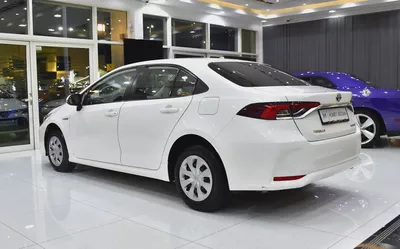 AED 872 EMi at 0% DP | Toyota Corolla Hybrid ( 2020 Model ) in White Color GCC Specs-6