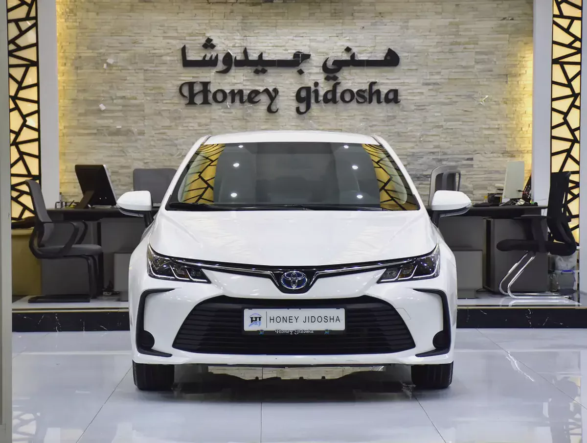AED 872 EMi at 0% DP | Toyota Corolla Hybrid ( 2020 Model ) in White Color GCC Specs