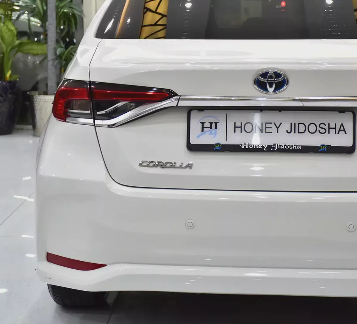 AED 872 EMi at 0% DP | Toyota Corolla Hybrid ( 2020 Model ) in White Color GCC Specs-7-7